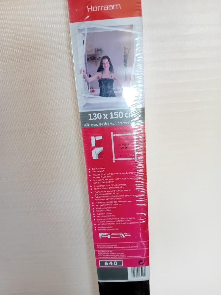Velux horraam, Ophalen, Kunststof, 120 cm of meer, Hordeur
