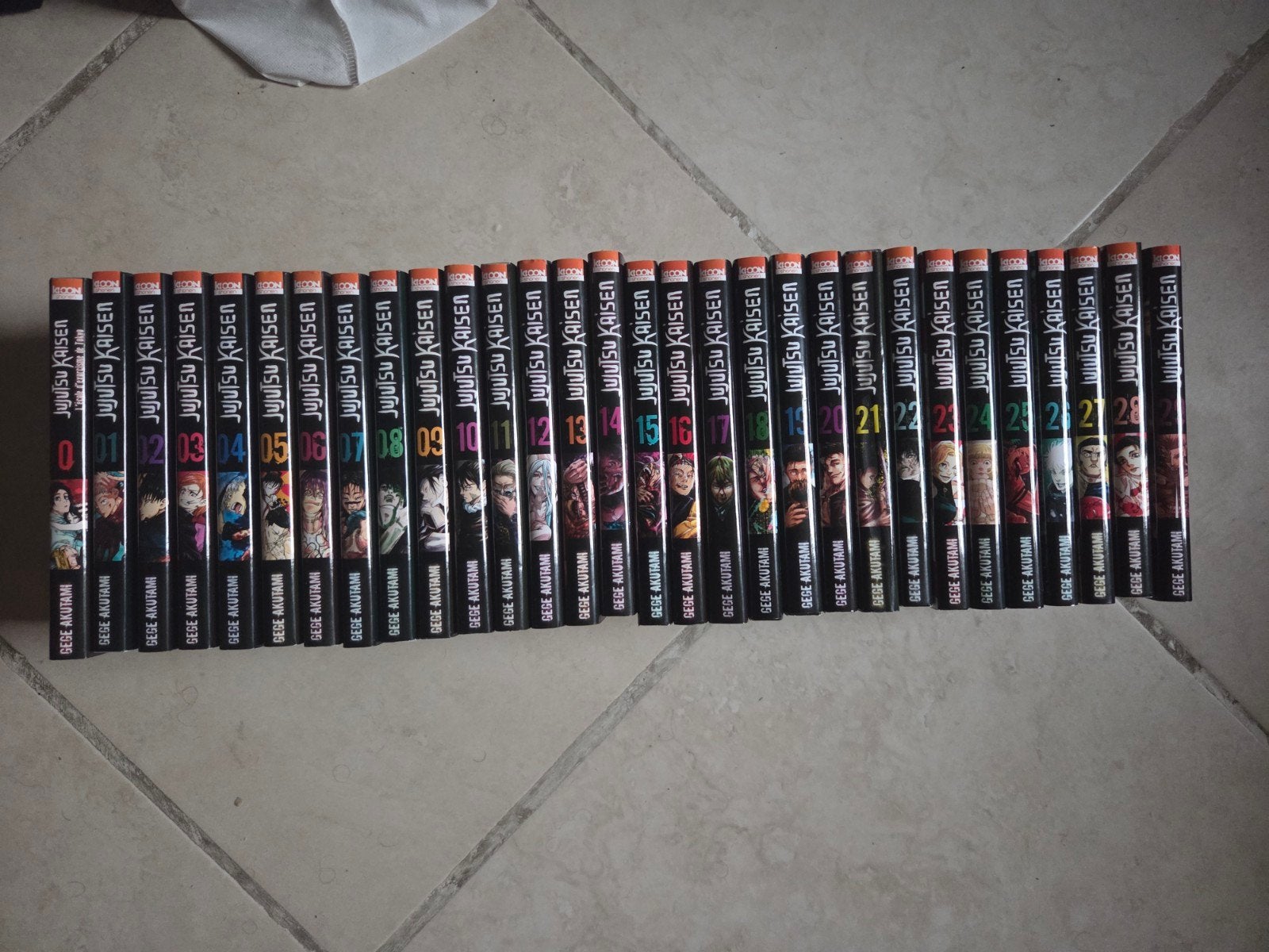 Manga Jujutsu Kaisen 30 tomes, Enlèvement ou Envoi