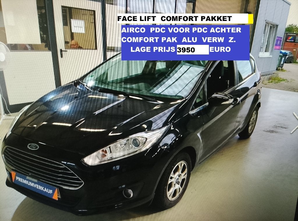 FORD FIESTA BENZINE COMFORTLINE (  135  KM ) KOOPJE, Auto's, Euro 5, 5 deurs, Particulier, Fiësta