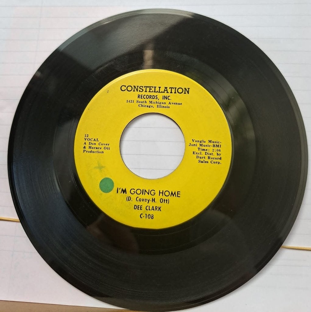 Popcorn Groove/Dee Clark - Ik ga naar huis, Cd's en Dvd's, Vinyl | R&B en Soul, Gebruikt, 7 inch, Soul, Overige typen