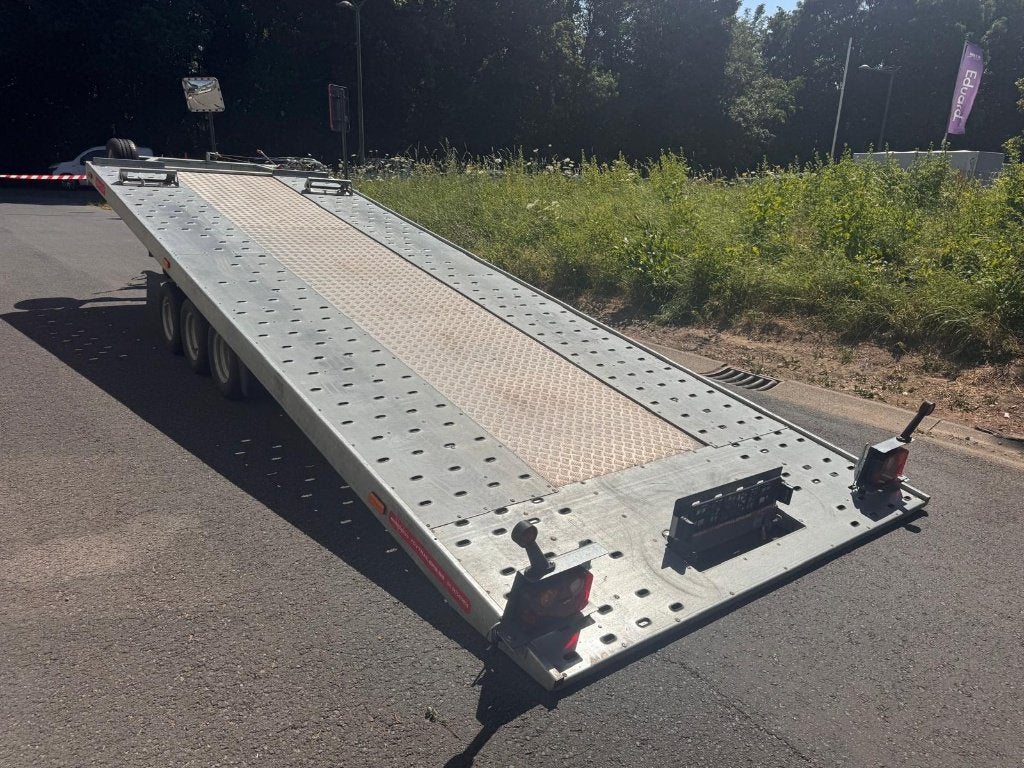 Temared Carkeeper 5820 Hydraulische Autotransporter 580x200, Auto diversen, Aanhangers en Bagagewagens, Gebruikt, Ophalen
