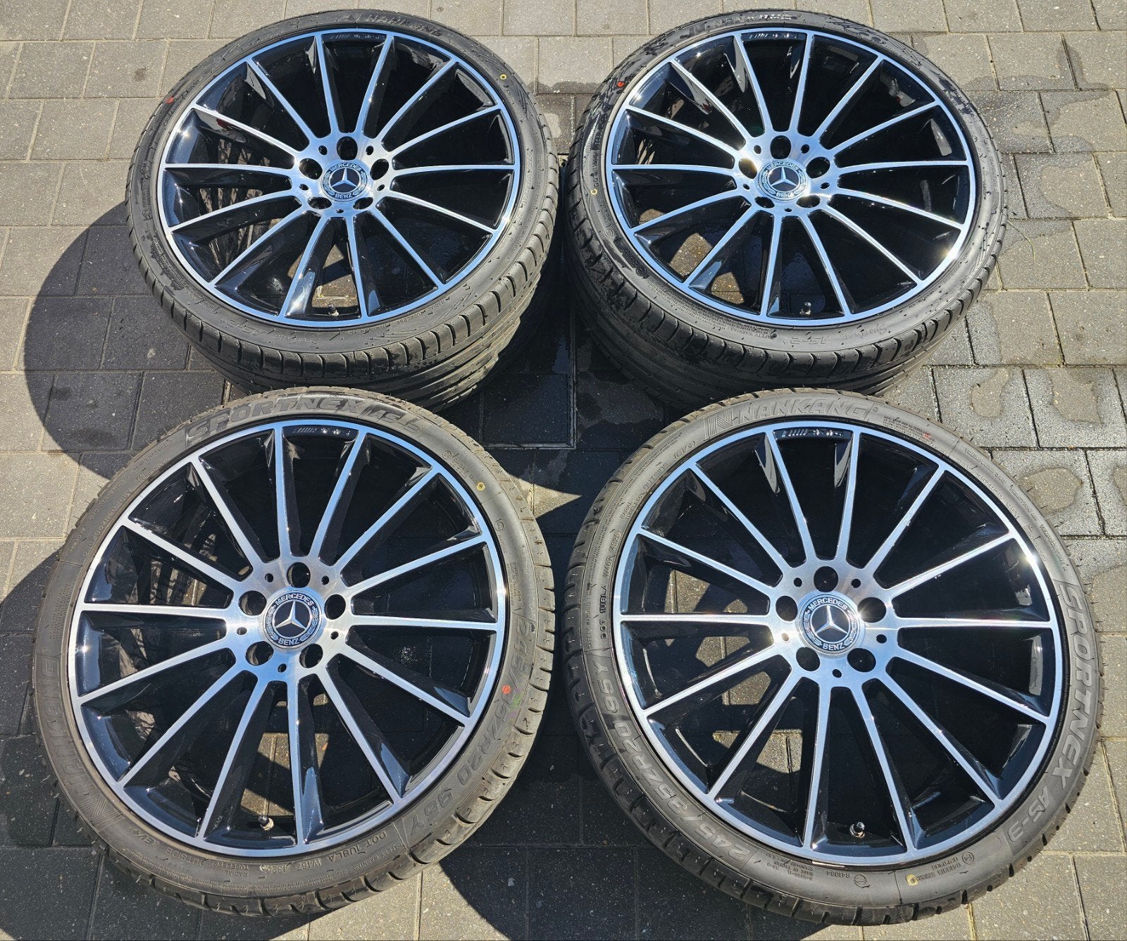 20" Original Mercedes Multi-Spoke AMG W213 5x112, Auto-onderdelen, Banden en Velgen, Banden en Velgen, Zomerbanden, 20 inch, Nieuw