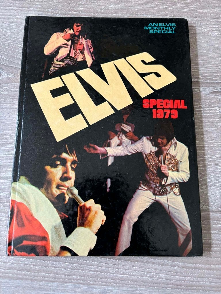 Elvis boek special 1979, jaarboek van Elvis Monthly 1979, Livres, Musique, Enlèvement ou Envoi, Comme neuf, Artiste