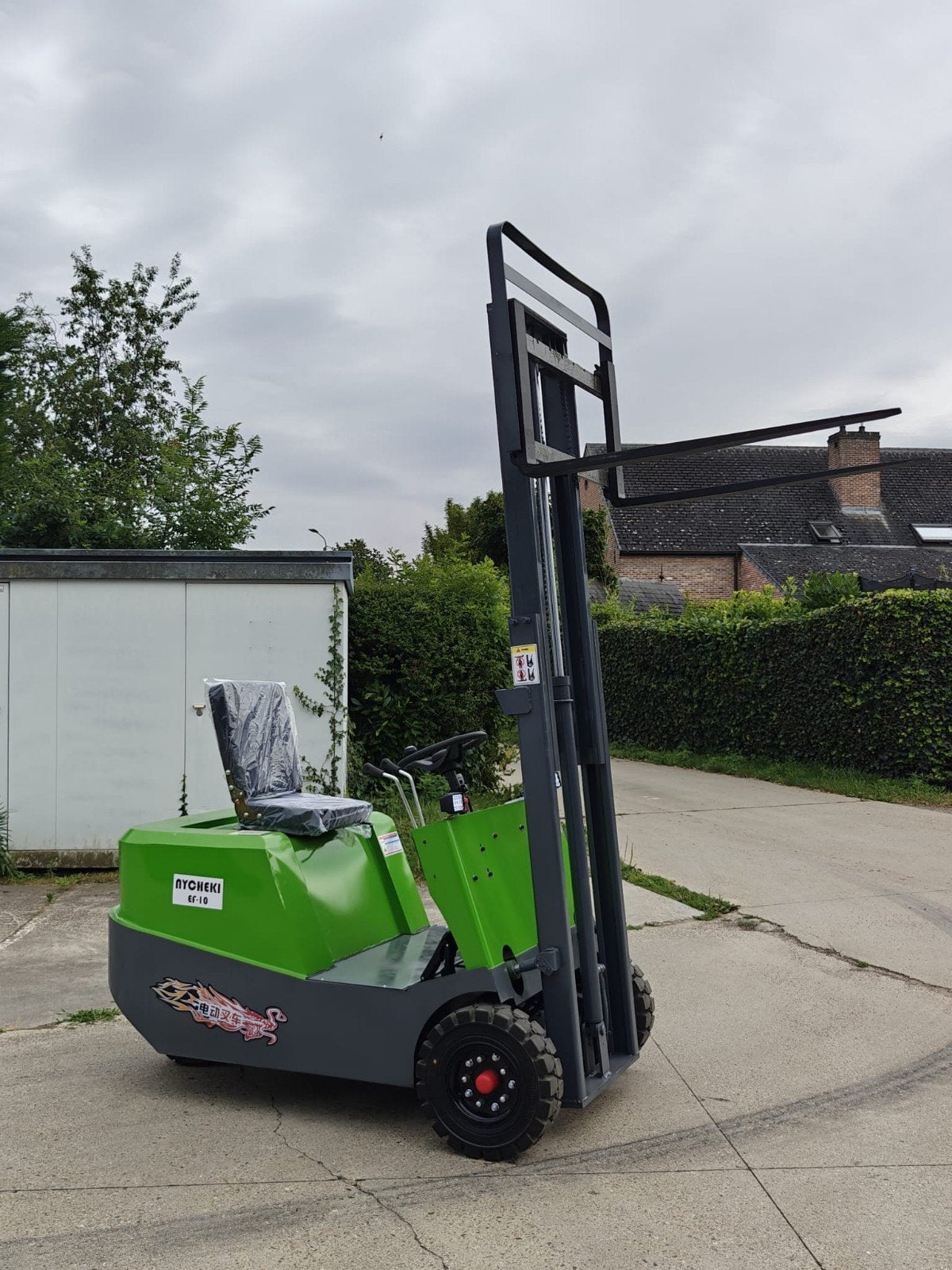 Nieuwe compa heftruck driewieler 1000 kg, Ophalen