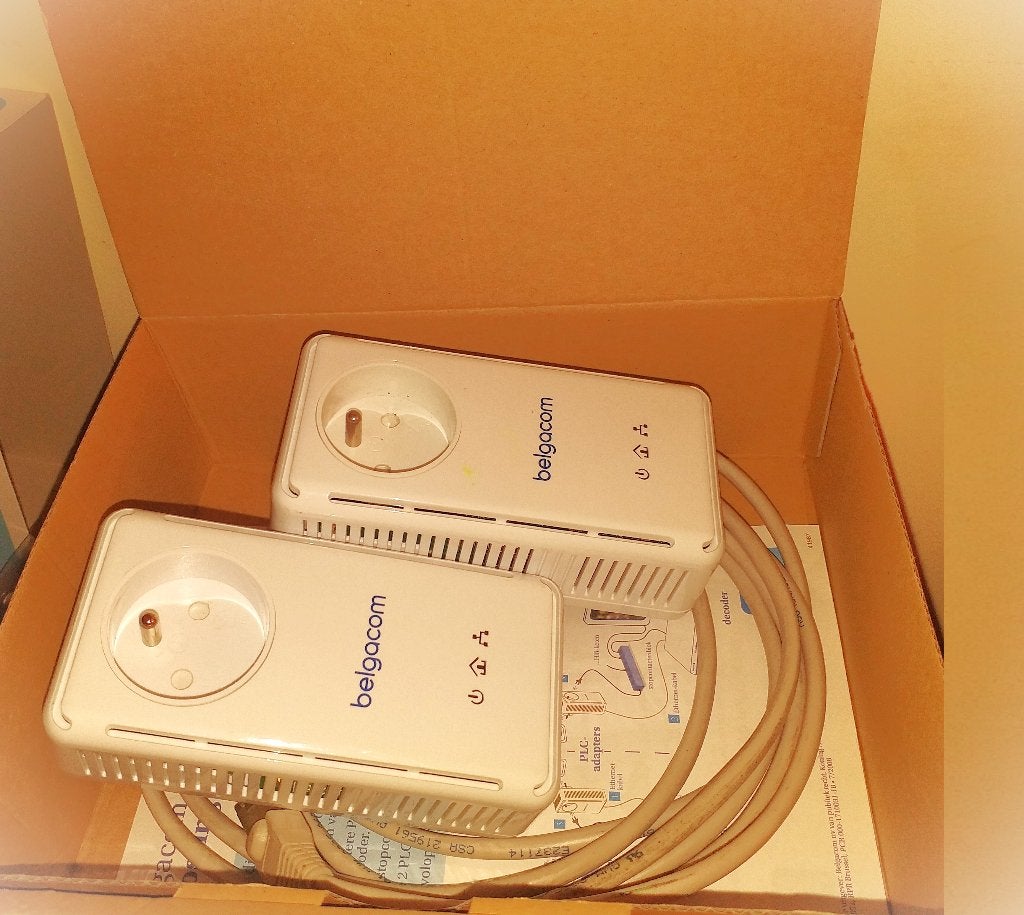 adaptateur CPL WiFi Prise duo - CPL 200 Mbps, Enlèvement ou Envoi