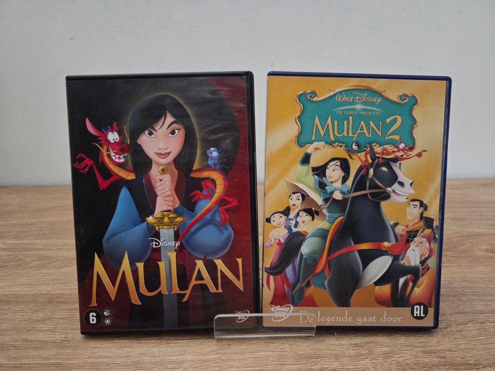 Mulan 1 et 2 — Coffret double DVD Disney, CD & DVD, À partir de 6 ans, Enlèvement ou Envoi, Matériel bonus, Néerlandais