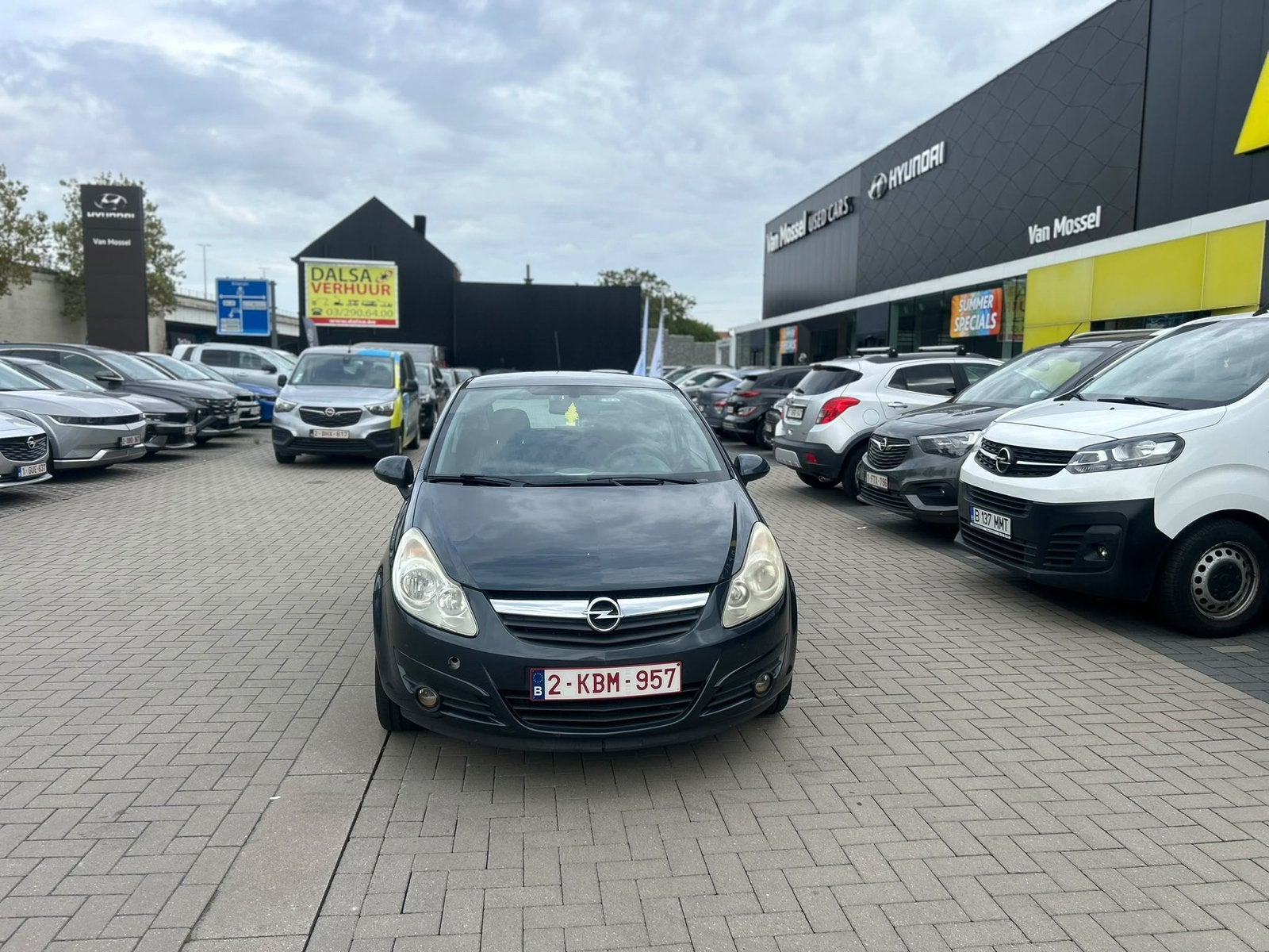 OPEL CORSA 1.2 BENZINE – 2009 – 155.000 KM – TREKHAAK –AIRCO, Autos, Achat, Attache-remorque, Entreprise, Corsa