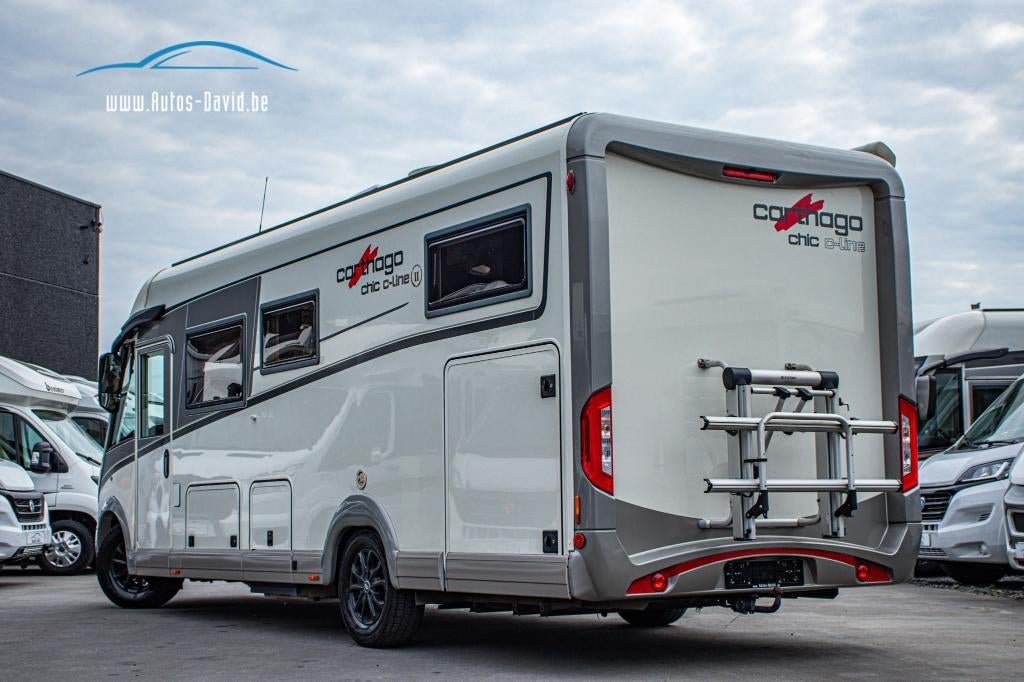 Carthago Chic C-Line I 4.8 Fiat Ducato 2.3 Aut. 4 Slaappl, Caravans en Kamperen, Mobilhomes, Koelkast, Luifel, Fiat, Bedrijf