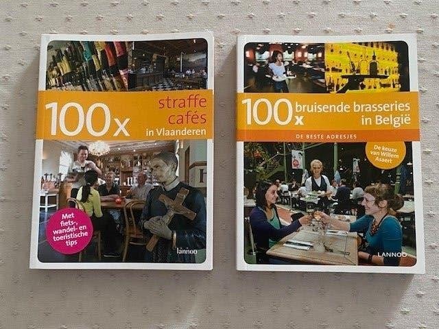 100 x straffe cafés en 100 x bruisende brasseries ( Lannoo ), Boeken, Ophalen of Verzenden