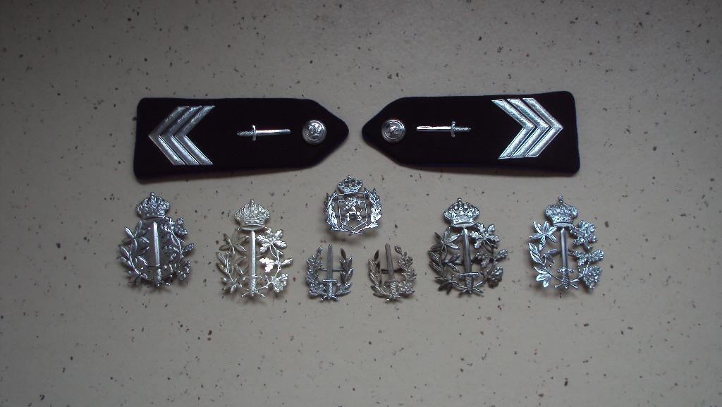 lot oude insignes politie, Ophalen of Verzenden