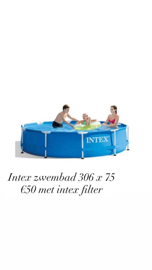 Zwembad intex, Tuin en Terras, Ophalen