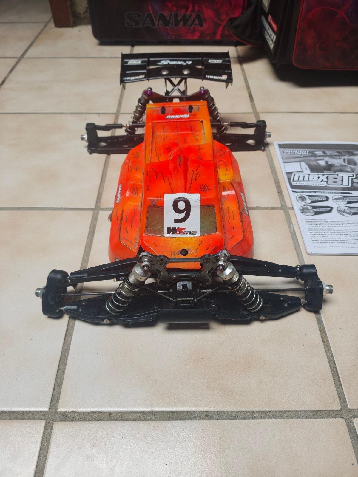 truggy mbx7t, Hobby en Vrije tijd, Ophalen