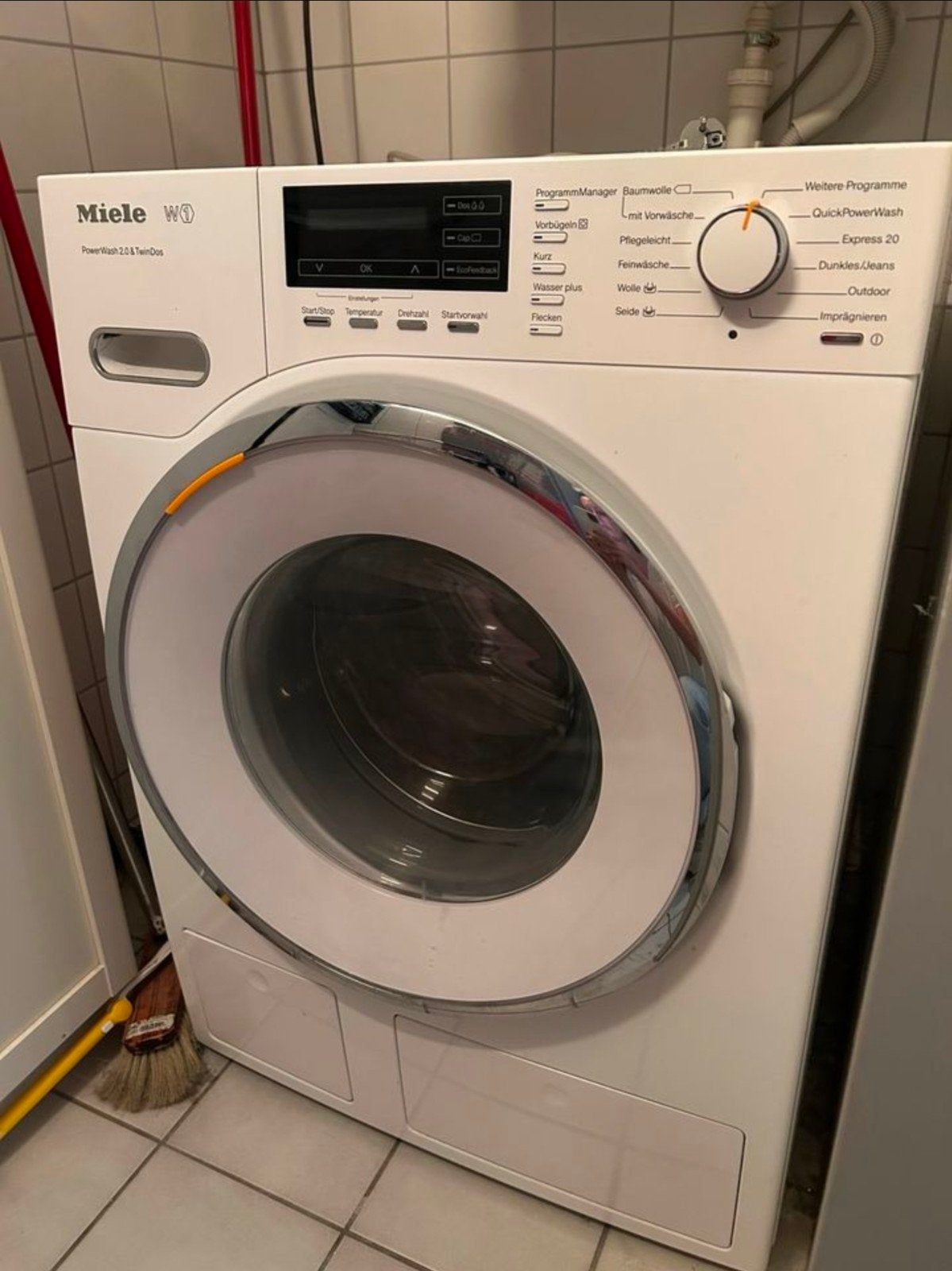 Miele w1  lave linge   powerwash & twindos  9kg A+++, Enlèvement