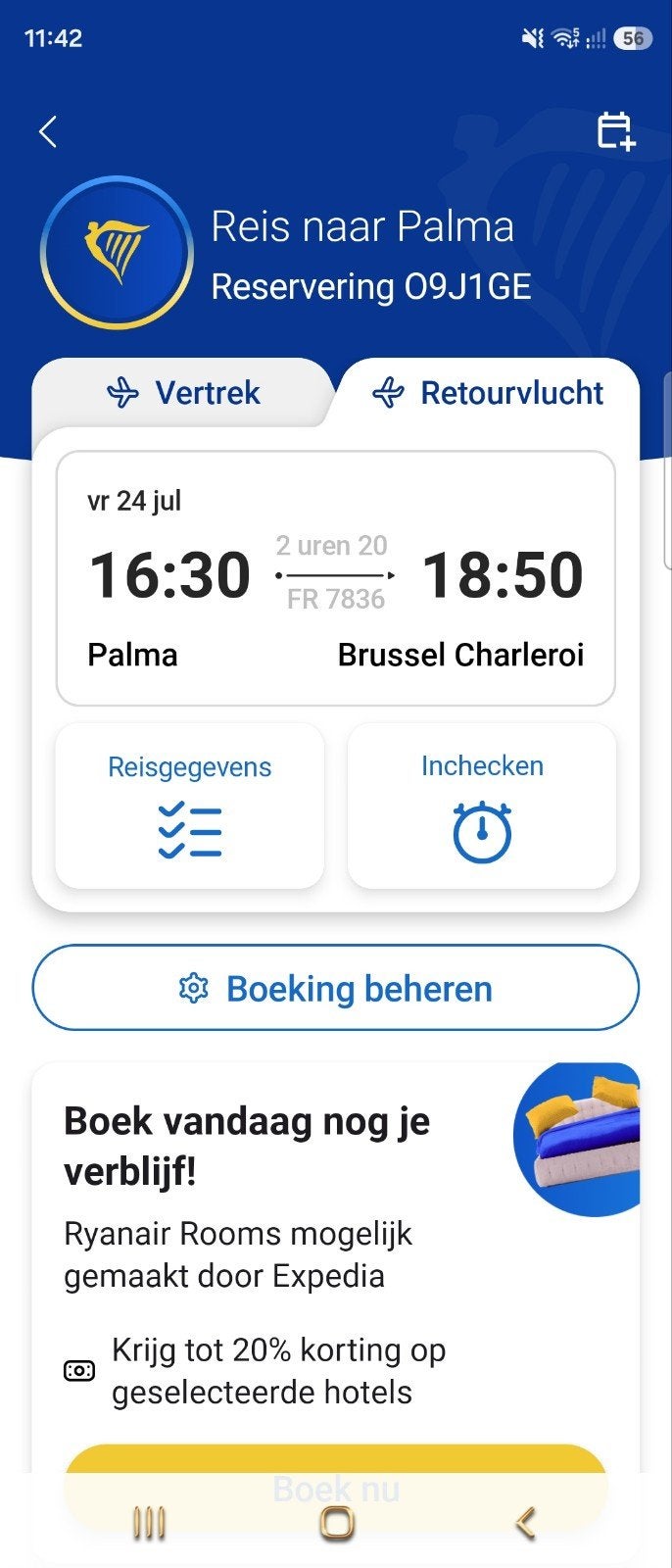 te koop heen en terug vliegticket op naam Magaluf Mallorca, Tickets en Kaartjes, Kortingen en Cadeaubonnen