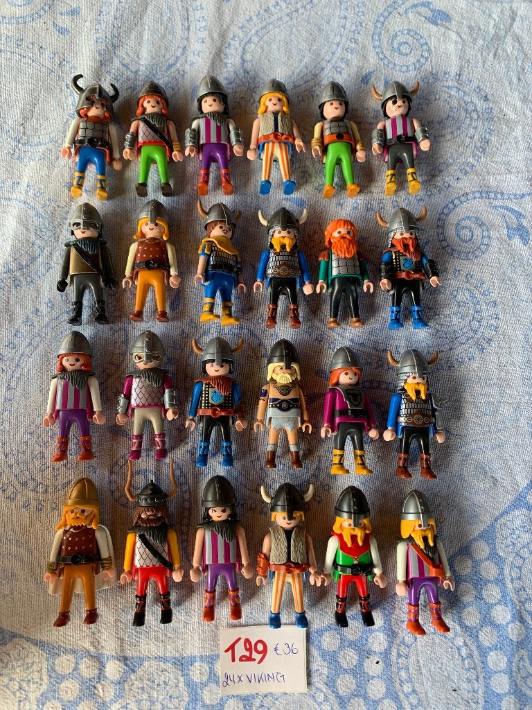 PLAYMOBIL: T29: LOT 24 VIKINGEN, Kinderen en Baby's, Speelgoed | Playmobil, Ophalen of Verzenden, Zo goed als nieuw, Losse onderdelen