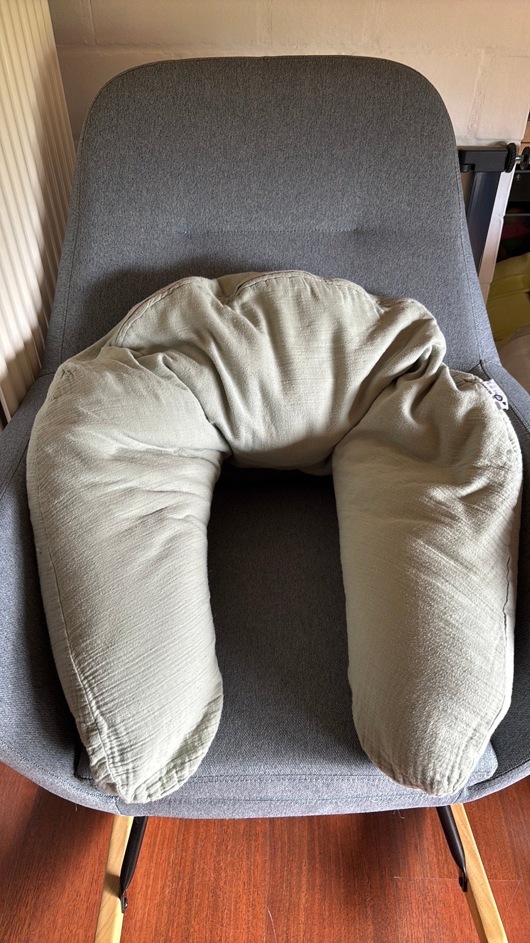 Coussin de grossesse, Doomoo, Coussin d'allaitement, Housse lavable/amovible, Comme neuf