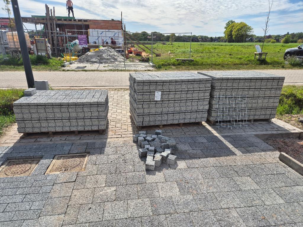 Waterdoorlatende klinkers, Ophalen, Nieuw, Klinkers