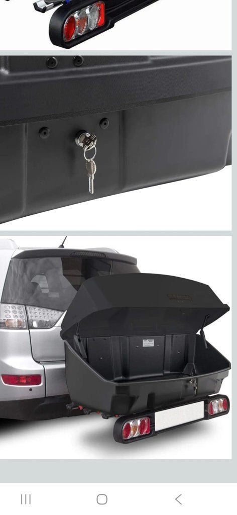 Coffre d'attelage +plateforme +porte velos, Enlèvement, Neuf