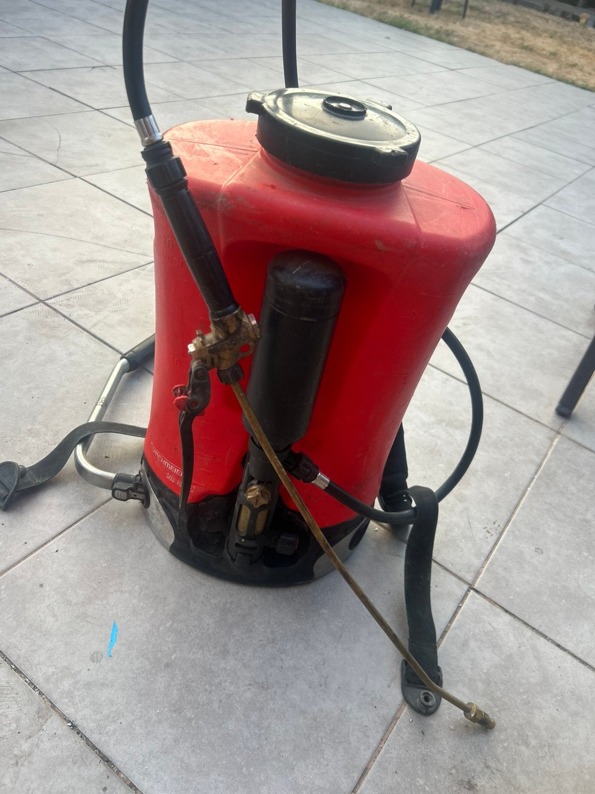 Birchmeier iris 15 sproeier, Tuin en Terras, Verzenden, Zo goed als nieuw