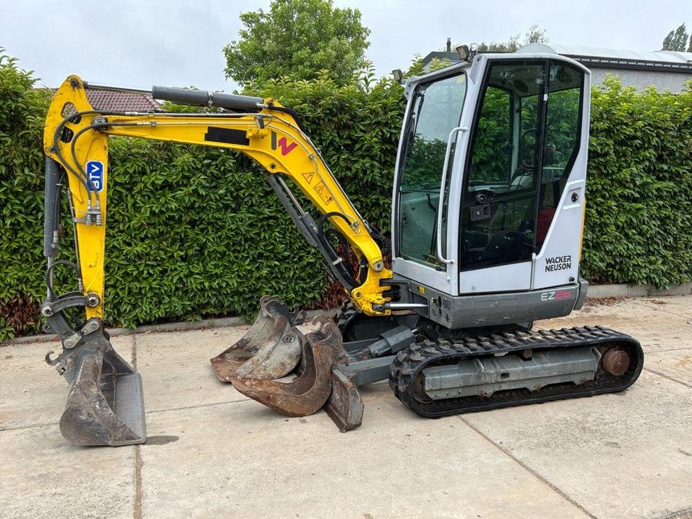 Mini-pelle Wacker Neuson EZ26 2020, Excavatrice