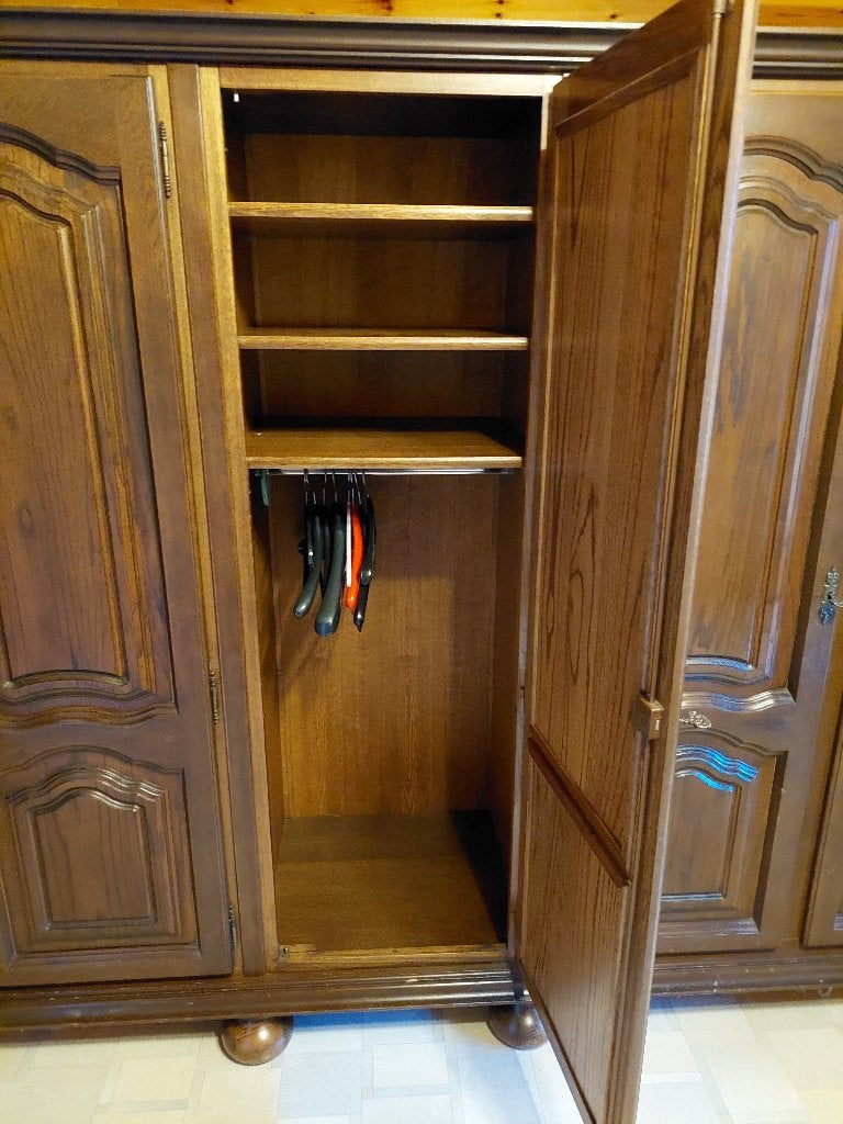 kleerkast, Ophalen, Met deur(en), Gebruikt, Klassiek