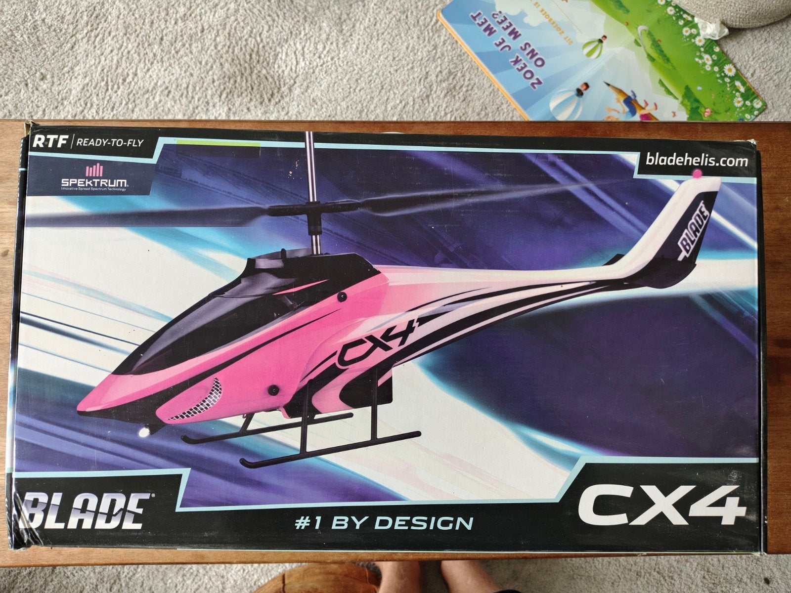 rc helikopter cx4, Ophalen