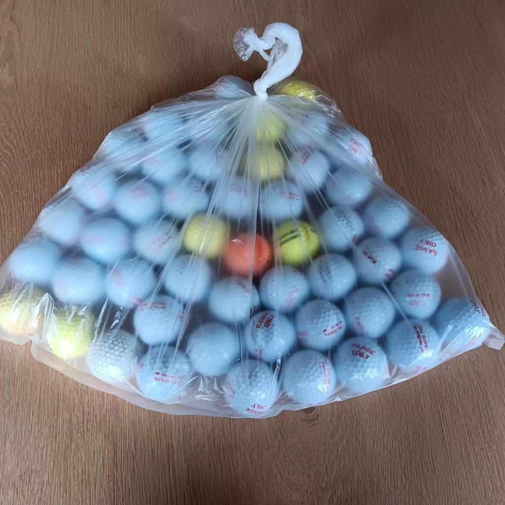 Golfballen range 50 stuks, Sport en Fitness, Golf, Ophalen, Zo goed als nieuw, Bal(len), Overige merken