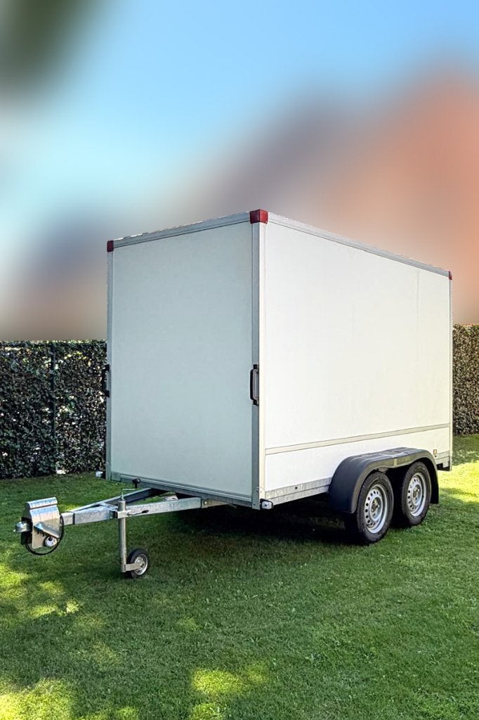 Aanhangwagen, gesloten 300 x 150  x 180 cm (LxBxH), Auto diversen, Aanhangers en Bagagewagens, Ophalen, Zo goed als nieuw