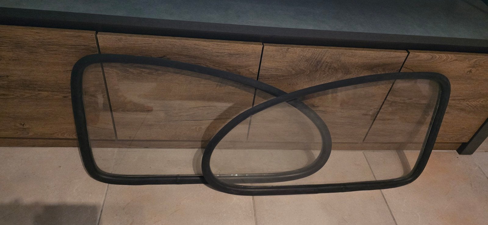 Vitres latérales arrière en verre transparent + caoutchoucs, Autos : Pièces & Accessoires, Enlèvement, Volkswagen