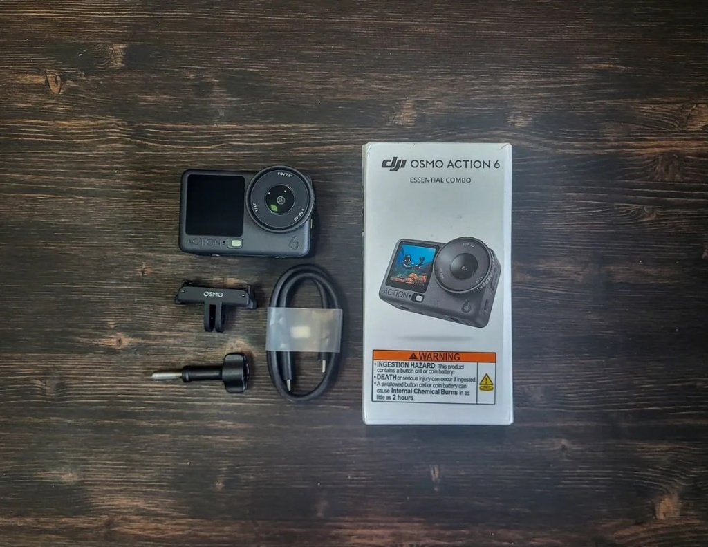 Combo essentiel pour DJI Osmo Action 6, Enlèvement ou Envoi, Comme neuf