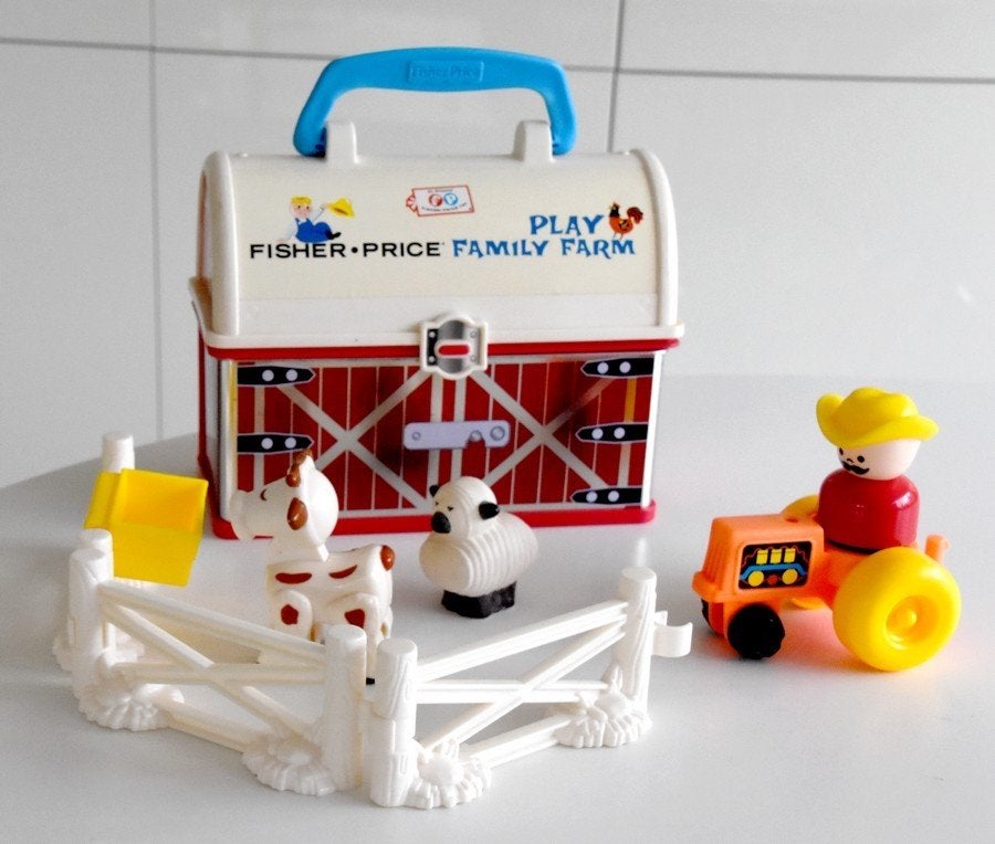 Fisher Price Farm, Kinderen en Baby's, Ophalen of Verzenden, Zo goed als nieuw, Speelset