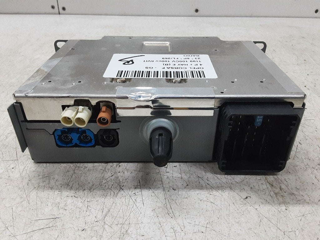 RADIO Opel Corsa F (UB / UH / UP) (01-2019/-) (9847854380), Auto-onderdelen, Gebruikt, Opel, Opel Automobile GmbH, Kontakt-opel@opel.com