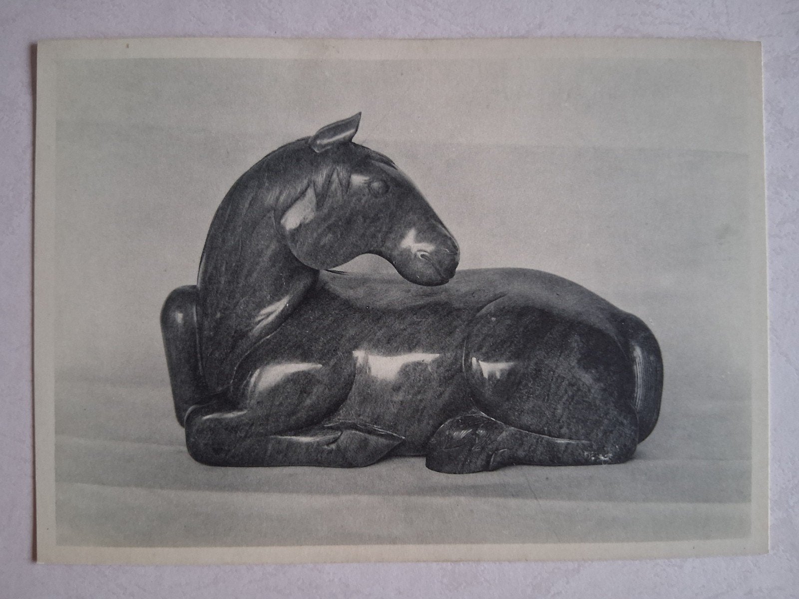 postkaart Museum de Mariemont Cheval de Jade, Verzamelen, Postkaarten | Themakaarten, Ophalen of Verzenden