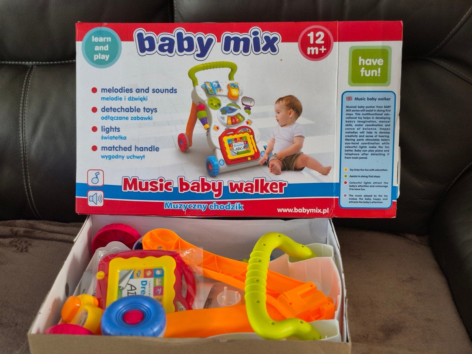 music baby walker merk: Babymix  NIEUW, Ophalen of Verzenden, Nieuw, Ontdekken, Met licht