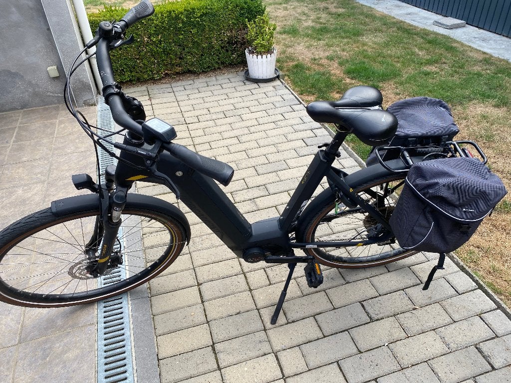 E bike bergamont, 53 tot 56 cm, (Extra) lage instap, Zo goed als nieuw, Schijfrem
