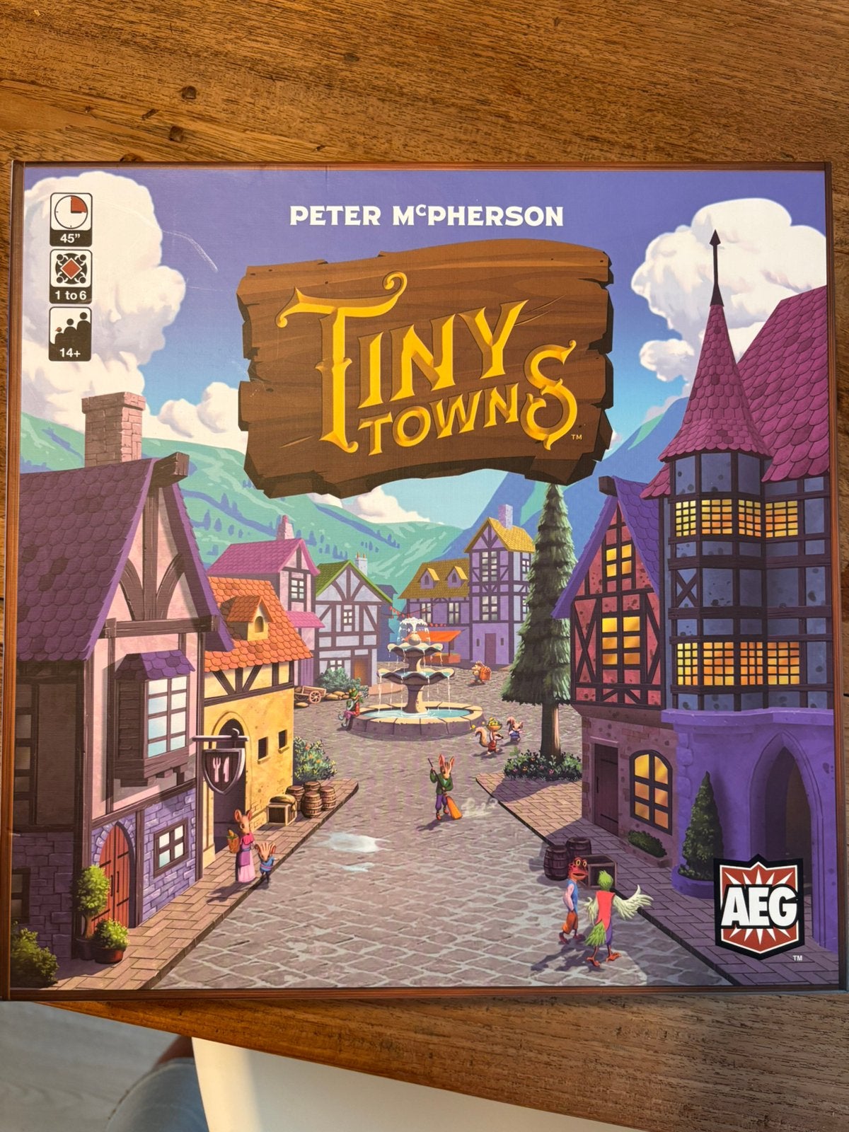 Tiny Towns (Eng), Ophalen of Verzenden, Zo goed als nieuw