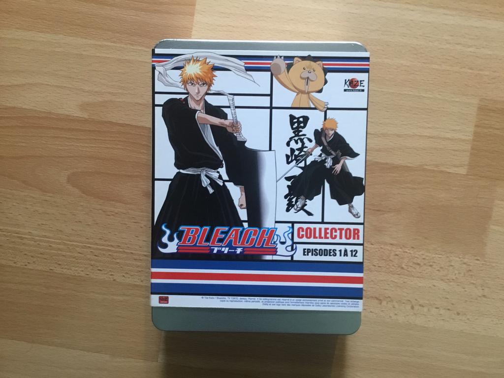 Dvd metal box set Bleach Collector episodes 1 tem. 12, Enlèvement ou Envoi, Anime (japonais), Dessin animé