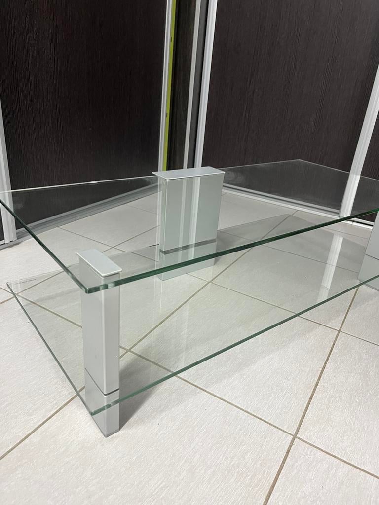 Meuble TV en verre, Ophalen, 50 tot 100 cm, Minder dan 100 cm, 25 tot 50 cm