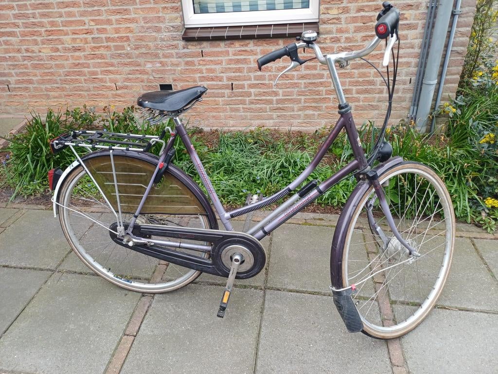 In zeer goede staat verkerende Union damesfiets, Fietsen en Brommers, Ophalen, Versnellingen, 56 cm of meer, Zo goed als nieuw