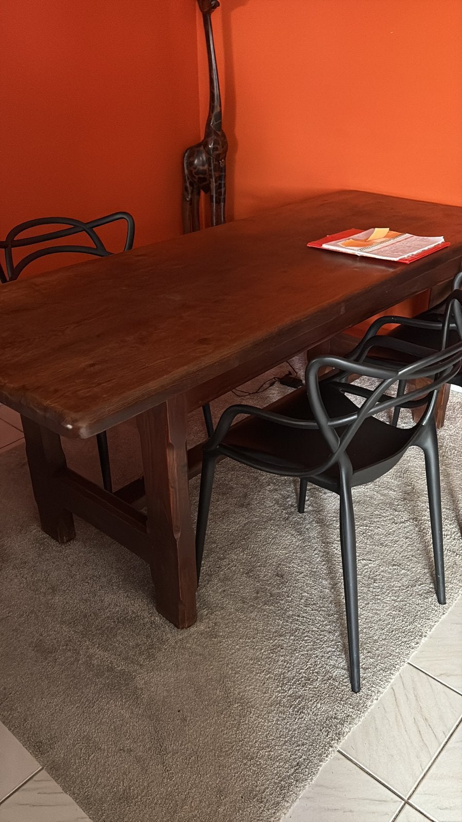 Table.  Chene, Enlèvement ou Envoi, Comme neuf, Chêne