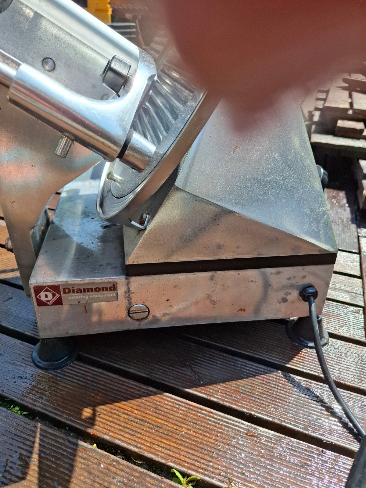 VLEESSNIJMACHINE PROFESSIONELE DIAMOND, Ophalen
