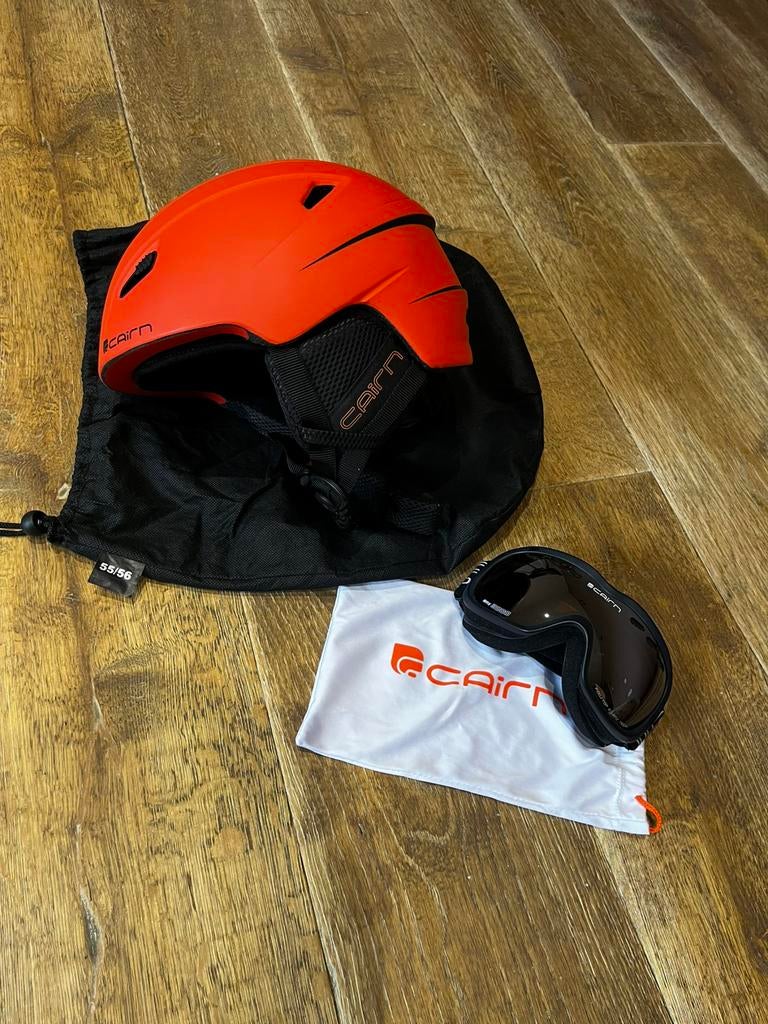 Skihelm Oranje, Sport en Fitness, Skiën en Langlaufen, Ophalen