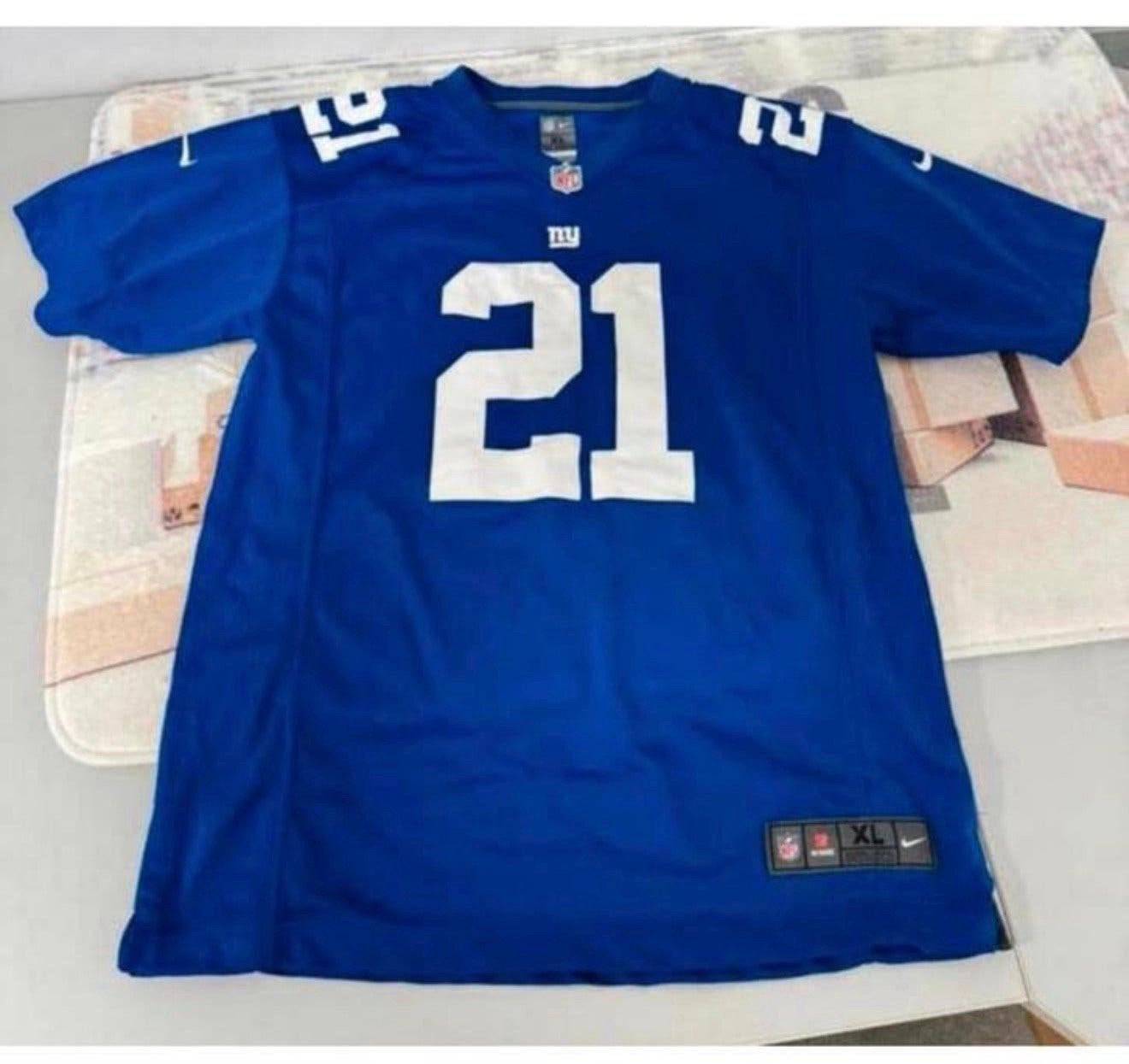 NFL New York Giants Landon Collins Jersey Football rugby xl, Ophalen of Verzenden, Zo goed als nieuw, Kleding