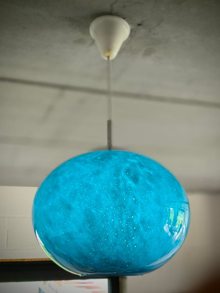 Peill & Putzler vintage ball Galaxy hang/kroonluchter, Ophalen, Zo goed als nieuw, Glas, Vintage