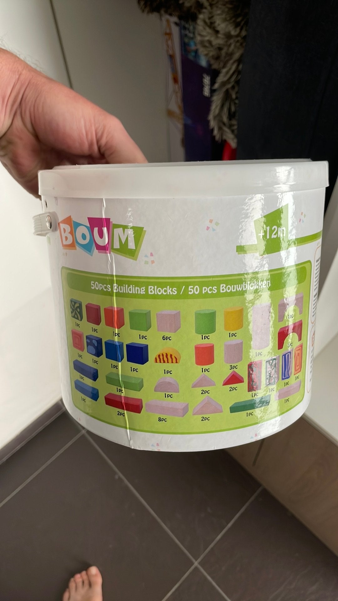 Boum bouw blokken, Ophalen, Zo goed als nieuw