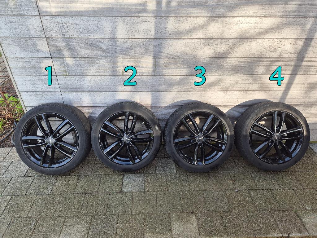 17 inch MAK velgen (5x112) past op BMW, Mini, Golf, Audi, Pneus hiver, Véhicule de tourisme, 17 pouces, Enlèvement