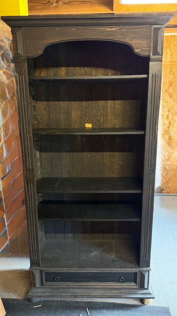 Eiken boekenkast, Huis en Inrichting, Ophalen, Gebruikt, Eikenhout, Landelijk