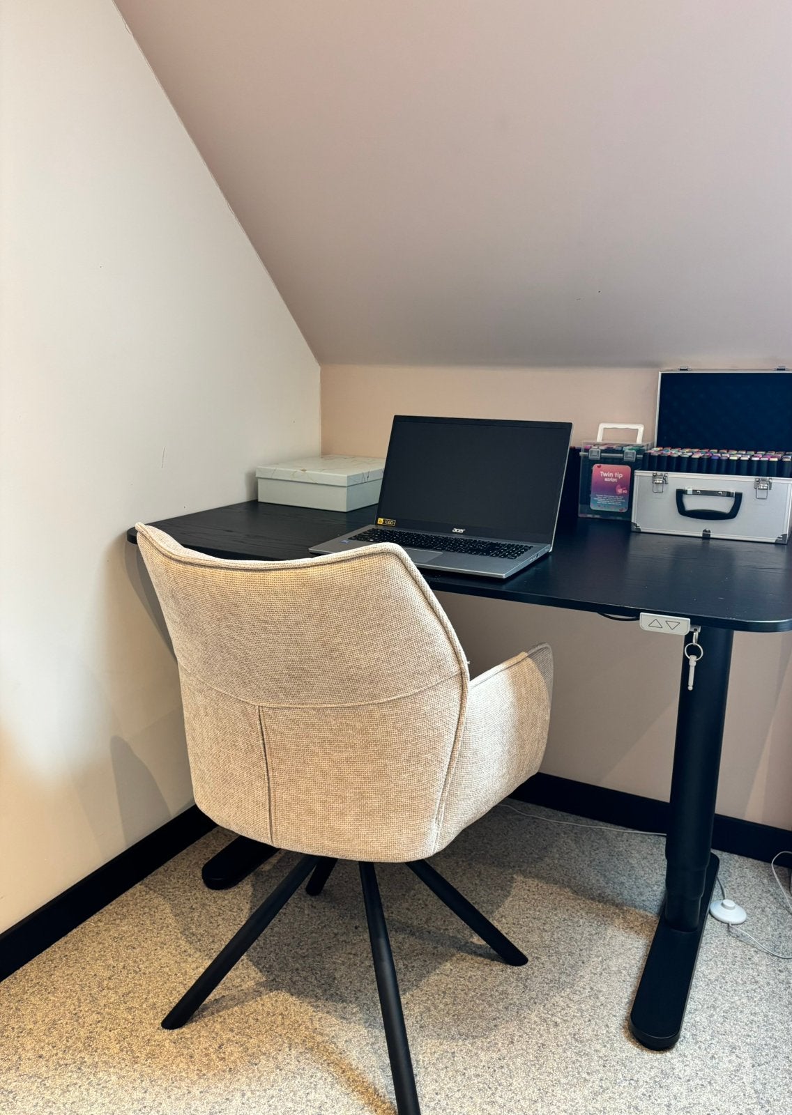 Bureau, Maison & Meubles, 120 cm, 180 cm, Bureau assis-debout, Utilisé