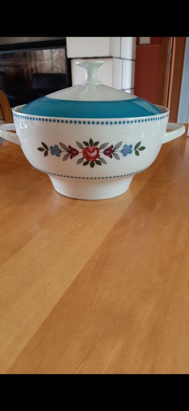 Jolie soupière vintage en porcelaine WINTERLING MARKTLEUTHEN, Antiquités & Art, Enlèvement