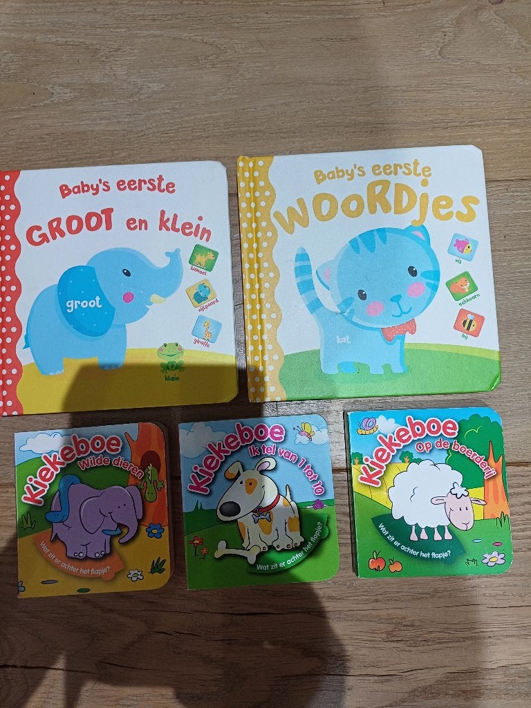 babyboekjes karton, Boeken, Ophalen of Verzenden, Gelezen